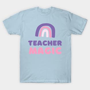 Rainbow Teacher Magic T-Shirt